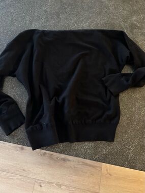 Aritzia Off-the-Shoulder Sweater in Black